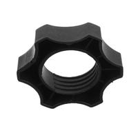 STOBAZA Plastic Nut for Fan Mast and Pole, 36mm Id Connector with Enhanced Durability, Universal Compatibility, Black Plastic Floor Standing Fan Base Fixing Nut for DIY and Living Rooms