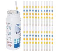 STOBAZA Pool Test Strips Water Quality Tester for Spa Hot Tub Cyanuric Acid Alkalinity Hardness Ph Testing Paper Portable Kit for Accurate Swimming Pool Monitoring