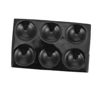 STOBAZA Porcelain Reaction Plates Ceramic Spotting Boards for Chemical Qualitative Analysis Colorimetric Tube with Strong Light Transmittance Multifunctional Laboratory Experiment Gadget