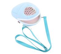 STOBAZA Portable Hamster Carrier Bag Small Animal Bag Breathable Mesh Design Ventilated Sponge Cotton Nest for Outdoor Adventures Trips to The Park Suitable for Squirrels Guinea Pigs