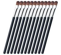 STOBAZA Portable Makeup Brush Set and Lightweight Plastic Material 25pcs Featuring Soft Artificial Fiber for Eye Shadow and Brow Application for Women and Makeup Artists for On-the-go Eye