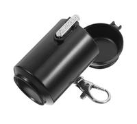 STOBAZA Portable Pocket Cigarette Ashtray with Lid Large Capacity Plastic Travel Ash Tray for Office and Car Use Versatile and Leakproof Outdoor Cigarette Butt Receptacle