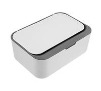 STOBAZA Portable Pp Tissue Holder Wipes Box with Dustproof Lid for Drawers Or on Your Table, Easy to Clean and Light in Weight, Large Capacity Wipe Dispenser for Travel and Home Use