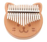 STOBAZA Portable Wooden Kalimba Thumb Piano Compact Lightweight Finger Instrument for Beginners with Rich Sound Variety and Stylish Design Suitable for Music Lovers and All Ages