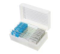STOBAZA Professional Prepared Microscope Slides with Diverse Biological Specimens for Students Sample Slides for Teaching and Scientific Study for Middle and Elementary Biology Education