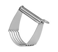 STOBAZA Professional Stainless Steel Dough Pastry Blender with Comfortable Handle for Baking Heavy Duty Kitchen Tool for Mixing Dough Butter Cutting and Mashing Vegetables Versatile Pastry