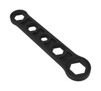 STOBAZA Radiator Valve Ratchet Spanner Square Bleed Key for Plumbing Repairs on Heating Systems, External Hexagonal Wrench for Radiator Valve Maintenance