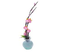 STOBAZA Realistic Artificial Plum Blossom Plate Decoration for Sushi Sashimi Japanese Cold Dish Flower Ornament Unique Design Faux Flower Adornment for Restaurant Banquets