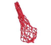 STOBAZA Red Hanging Chicken Vegetable Fruit Feeder Net Bag for Poultry Safe Foraging Mesh Holder to Stimulate Chickens Geese Ducks with Corn Tomatoes Lettuce and More