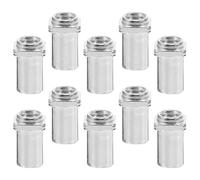 STOBAZA Replacement Iron Drum Swivel Nuts M6 6Mm Inner Diameter 10Pcs Spare Parts for Snare Drum and Applications