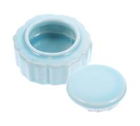 STOBAZA Retro Ceramic Mini Pot 15ml Cosmetic Container with Lid for Travel Jars, Multi-purpose Use with Good Decorative Effect, Elegant and Chic Design for Unforgettable Moments