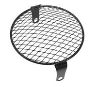 STOBAZA Retro Metal Motorcycle Headlight Protector Cover Mesh Guard with Sturdy Structure Lightweight Headlamp Protector for Front Lens Protection Easy Self-assembly Stylish Accessory