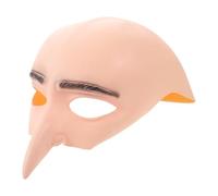 STOBAZA Reusable Elastic Design Beige Latex Bald Cap with Natural Scalp Appearance Supporting Fast Role Changes for Stage Show and School Plays, for Actors and Partygoers