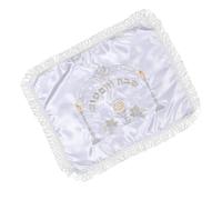 STOBAZA Reusable Fabric Bread Cover with Elegant Jewish Holiday Pattern Washable Food Protector for Parties and Outdoor Use Household Bread Shield for Freshness Preservation and Compact