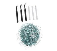 STOBAZA Rhinestones Beads for Crafting Rhinestones for Bottle Decoration Flatback Gems for Tumblers for Mugs Crystals for Face Art Resin Bow Nail Accessories for Nail Blue