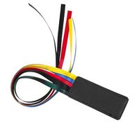 STOBAZA Ribbon Bookmark Set Five Colors, Leather Page Marker Black Tassel for Books, Notebooks and Study, Reusable Page Dividers for Students, Teachers and Readers