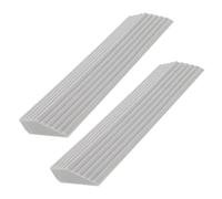 STOBAZA Rubber Threshold Ramp 6.7 X 2 Inches 2pcs for Robot Vacuum Nonslip Design with Effortless Transition and Sweeping Robot for Home Flooring Transition Strips and Doorways