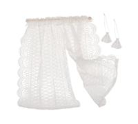 STOBAZA Scale Tiny House Fabric Window Drapes and Easy to Clean Dollhouse Decoration Engaging Interactive Design for Immersive Play Experience