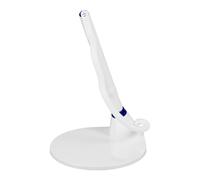 STOBAZA Secure Pen with Base and Chain Holder Pens with Cord for Home and Office Desktop Writing Smooth Writing with Ergonomic Design for Back to School Decor and Workplace Use
