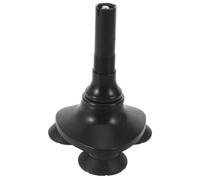 STOBAZA Self Standing Tip Replacement for Cane 3 Prong Rubber Base, Non Slip Walking Stick Ferrule Replacement, Enhanced Stability and Universal Fit for Trekking Poles and Walking Canes,
