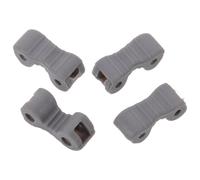 STOBAZA Silicone Eyeglass Hinge Repair Kit Bendable Temple Connectors 4pcs with Easy Hinge Replacement and DIY Installation for Spectacle Frames for Eyewear Repair and Home Use