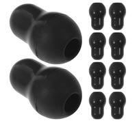 STOBAZA Silicone Replacement Earbuds 6mm Comfortable Ear Pads for Stethoscope 10 Pieces with Better Sound Conduction Suitable for Hospital and Clinic Use