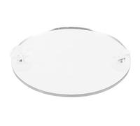 STOBAZA Silver Acrylic Betta Fish Tank Mirror with Suction Cups Rectangular Decorative Aquarium Betta Training Mirror for Fish Tank Decoration