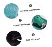 STOBAZA Skid Surface Foot Pedal Switch Momentary Snap Action Metal Controller Hands Power Tool Control for Drill Press Lamps Scroll Saws Blue Tfs Design