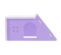STOBAZA Small Animal House Guinea Pig Hideout House Comfortable Sleeping Place Versatile Pvc Habitat Décor for Play and Sleep Suitable for Squirrels and Guinea Pigs Small Pets