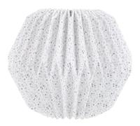 STOBAZA Small Paper Lampshade for Ceiling Lamp E27 Socket, Folding Geometric Design, Modern Style Lamp Shade to Decorate Your Home or Hotel and Protect Light Bulb