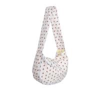 STOBAZA Small Pet Carrier Dog Slings Pouch Stylish Polyester Crossbody Bag with Even Weight Distribution Lightweight Breathable Design Suitable for Dogs to 5kg and Cats to 6.5kg