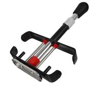 STOBAZA Solid Steel Car Pedal Lock Multi Purpose Clutch and Brake Lock Theft Device Fit Cars Suvs and Small Trucks Saw Design Easy Installation