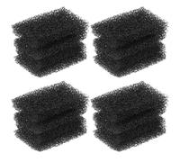 STOBAZA Special Effect Makeup Sponge 32pcs Reusable Face Makeup Sponge Black Pu Material , Creating Scars and Producing Dark Spots for Halloween Party and Cosplay for Skin