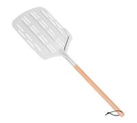 STOBAZA Stainless Steel Pizza Peel with 12 Inch Perforated Plate