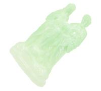 STOBAZA Statue Luminous Figurine Plastic Jesus Desktop Decor Religious Ornament for Home Nativity Scene Handicraft Meaningful for Christians