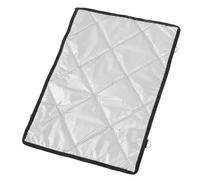 STOBAZA Thermal Food Insulation Blanket Cover Silver Lightweight Insulated Takeaway Box Cover for Food Transport Bbq Night Market Use Keeps Freshness and Taste