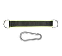 STOBAZA Thickened Horizontal Bar Made of Sturdy Polyester and Metal with Multifunctional Rings Lanyard, for Pull-up Bars for Fitness Training and Hanging Leg Exercises at Home or Balcony