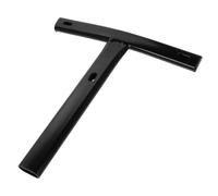 STOBAZA Thickened Steel Reclining T Bar Chair Back Support Rod for Office and Gaming Chairs Heavy-Duty Household Rod with Enhanced Stability and Easy Installation Black