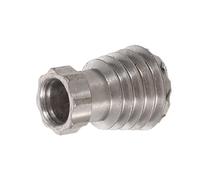 STOBAZA Titanium Knife Pendant Bead Paracord Lanyard Spacer Outdoor Everyday Carry Accessory Camping Hiking Rope Beads