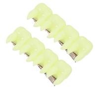 STOBAZA Tooth Hair Clips with Non-slip Design Glow the Dark 2pcs Comfortable Plastic and Metal Material Versatile and Eye-catching for Halloween Themed Parties and Stage Performances