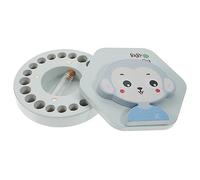 STOBAZA Tooth Keepsake Box Tooth Saver for Boy Girl Memory Storage Hair Lightweight Portable Unique Design Monkey