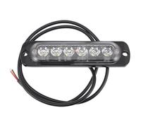 STOBAZA Ultra-Thin LED Strobe Light Bar for Cars and Motorcycles Aluminum Shell with Flash Modes Fast Response Emergency Warning Light for Truck and Van