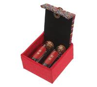 STOBAZA Umbilical Cord Storage Box Versatile Storage for Baby and Children Elegant Gift for Birthday or Christmas Preserving Hair and Fetal Remains Made of Flannelette and Resin