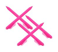 STOBAZA Unique Ribbon-shaped Pink Ballpoint Pens with Smooth Writing and Comfortable Grip 5pcs for Back to School Decor and Charitable Causes, for Students and Volunteer Fundraising