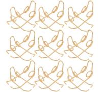 STOBAZA Valve to Metal Trumpet Key Springs 20pcs Spit Gold Water Sturdy 25.2mm Replace Replacement Parts Brass Easy Repair Accessory for Instruments