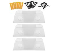STOBAZA Wall Mount Kitchen Scale Holder with Easy Installation and Plastic Material, Digital Scale Storage Rack Featuring Rounded Edge Guards for Kitchen and Bathroom Use
