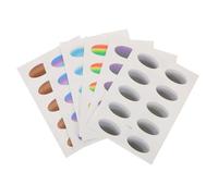 STOBAZA Waterproof Eyeshadow Stickers 6 Sheets, Temporary Eye Makeup Tape with Realistic Gradient and Natural Finish, No Tools Needed, for Bold Party Eye Decorations and Summer Activities