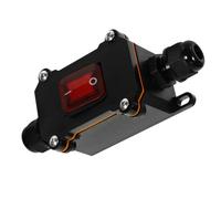 STOBAZA Waterproof Inline Cord Toggle Switch 2 Position 12v 25a PC Material Heavy Duty Electrical Switch Replacement for Outdoor Equipment and Use