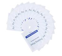STOBAZA Wax Removal Wipes Individually Wrapped 50pcs for Skin with Non-woven Fabric and Glycerinum Portable Cleaning Pads Effective Wax Remover for Home and Beauty Salons