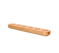 STOBAZA Wooden Egg Tray Holder for Tabletop and Desktop Use Simple and Practical Egg Storage Plate and Home Decoration